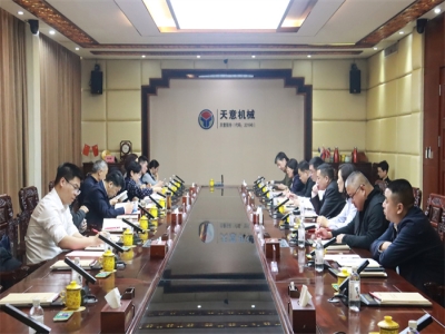 山東金融監(jiān)管局一級巡視員于雷調(diào)研天意機(jī)械